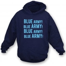 Blue Army! (Wycombe Wanderers) Kids Hooded Sweatshirt