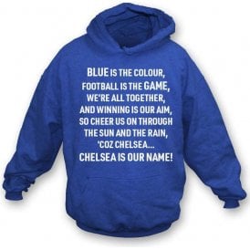 Blue Is The Colour (Chelsea) Kids Hooded Sweatshirt