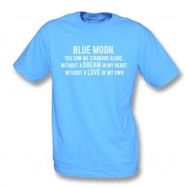Blue Moon (Manchester City) Organic T-Shirt