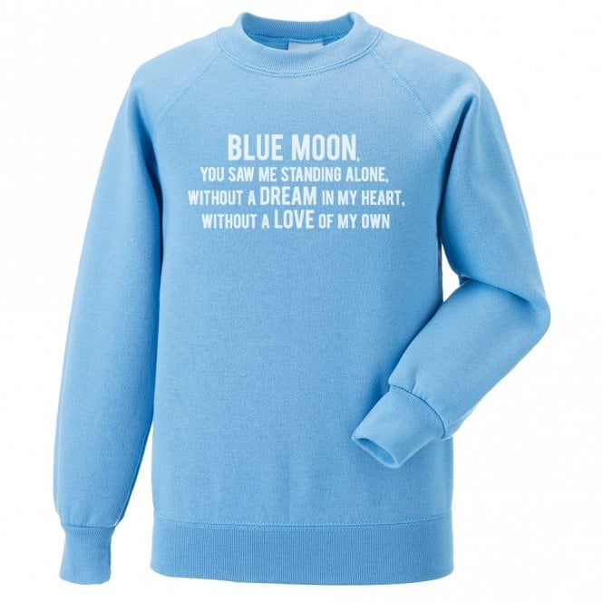 Blue Moon Organic Sweatshirt (Manchester City)