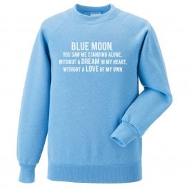 Blue Moon Organic Sweatshirt (Manchester City)