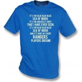 Blue Sea Of Ibrox (Rangers) T-Shirt