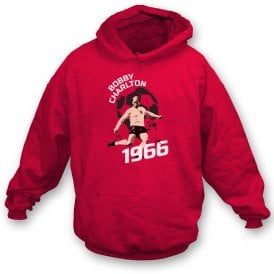 Bobby Charlton 1966 (England) Hooded Sweatshirt