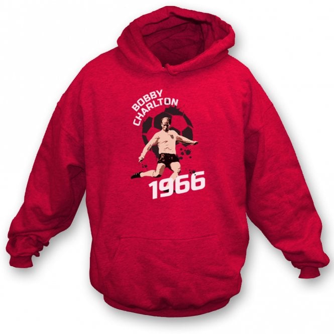 Bobby Charlton 1966 (England) Kids Hooded Sweatshirt