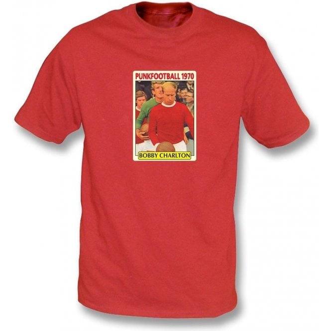 Bobby Charlton 1970 (Man United) Red T-Shirt
