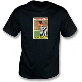 Bobby Moncur 1969 (Newcastle United) Black T-Shirt