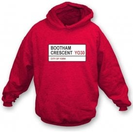 Bootham Crescent YO30 Hooded Sweatshirt (York City)