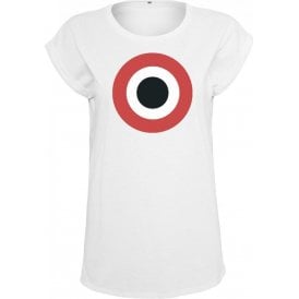 Bournemouth Classic Mod Target Womens Extended Shoulder T-Shirt
