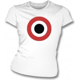 Bournemouth Classic Mod Target Womens Slim Fit T-Shirt