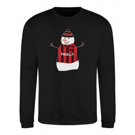 Bournemouth Influenced Snowman Kids Christmas Jumper