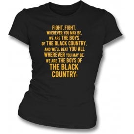 Boys Of The Black Country Womens Slim Fit T-Shirt (Wolverhampton Wanderers)