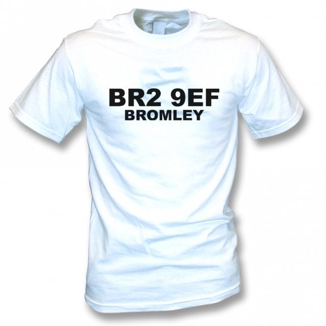 BR2 9EF Bromley (Bromley Influenced) Postcode T-Shirt