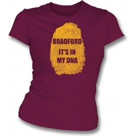 Bradford - It's In My DNA Womens Slim Fit T-Shirt