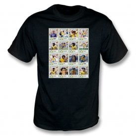 Brazil 1982 World Cup Stickers T-Shirt