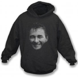 Brian Clough Large Face (Derby County) Hooded Sweatshirt