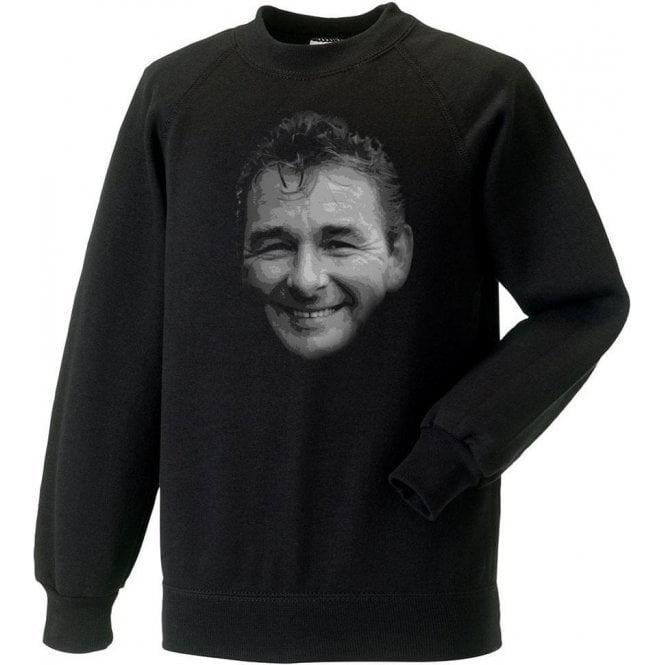 Brian Clough Large Face (Derby County) Kids Sweatshirt
