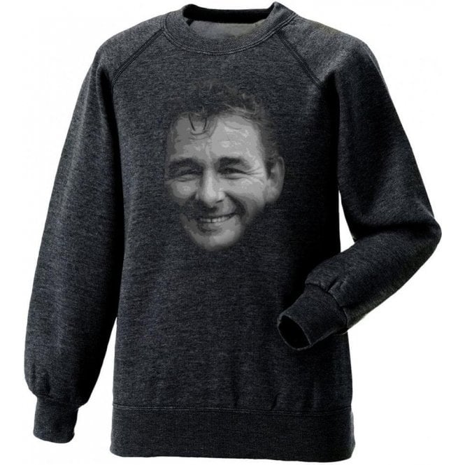 Brian Clough Large Face Kids Sweatshirt