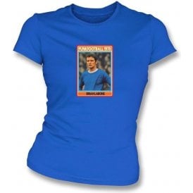 Brian Labone 1970 (Everton) Royal Blue Women's Slimfit T-Shirt