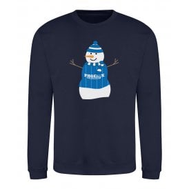 Brighton Influenced Snowman Kids Christmas Jumper