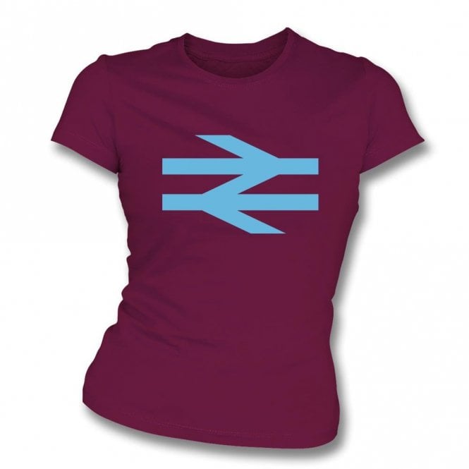 British Rail Organic Womens Slim Fit T-Shirt