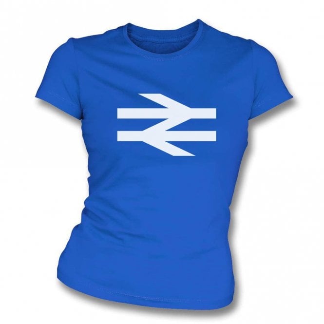 British Rail Organic Womens Slim Fit T-Shirt