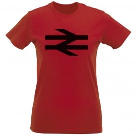 British Rail Womens Slim Fit T-Shirt
