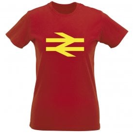British Rail Womens Slim Fit T-Shirt