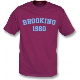 Brooking 1980 (West Ham) Kids T-Shirt