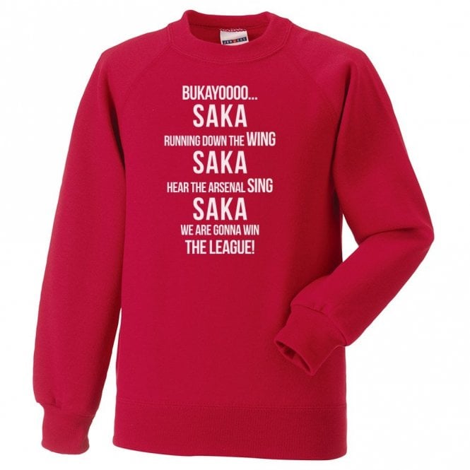 Bukayo Saka (Arsenal Influenced) Chant Organic Sweatshirt