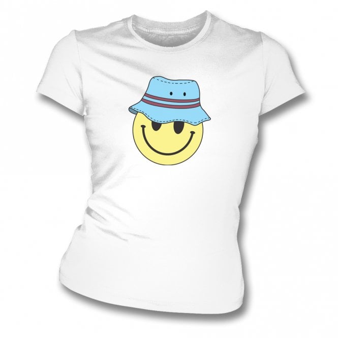 Burnley Bucket Hat Smiley Womens Slim Fit T-Shirt