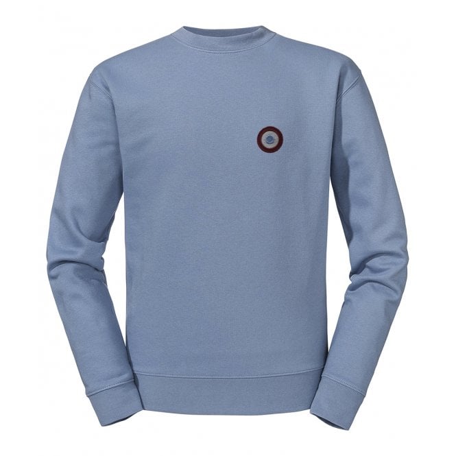 Burnley Influenced Mod Target Embroidered Terrace Sweatshirt