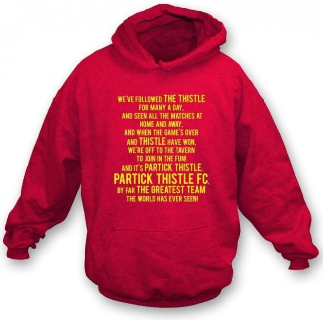 By Far The Greatest Team (Partick Thistle) Kids Hooded Sweatshirt