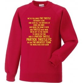 By Far The Greatest Team (Partick Thistle) Sweatshirt