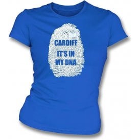 Cardiff - It's In My DNA Womens Slim Fit T-Shirt