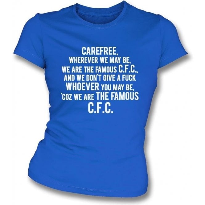 Carefree (Chelsea) Womens Slim Fit T-Shirt