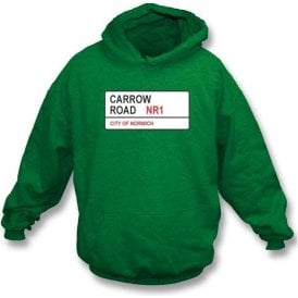 Carrow Road NR1 Hooded Sweatshirt (Norwich City)