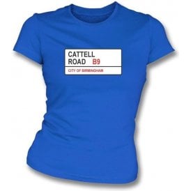 Cattell Road B9 Women's Slimfit T-Shirt (Birmingham City)
