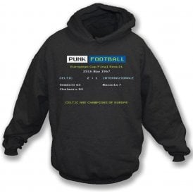 Celtic 1967 Ceefax Kids Hooded Sweatshirt