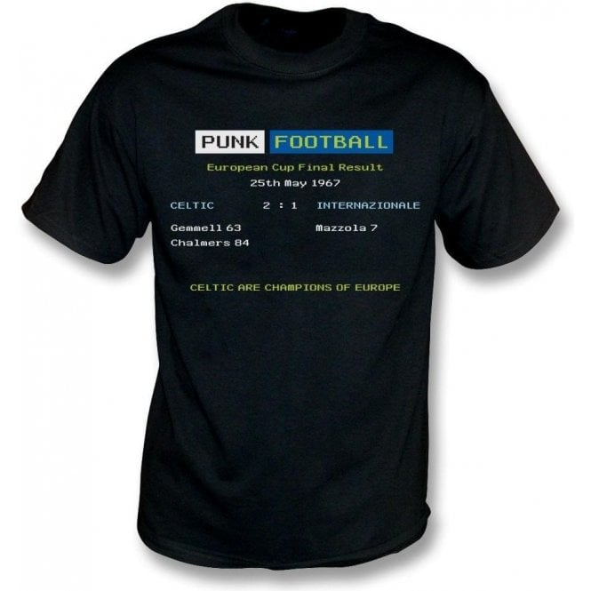 Celtic 1967 Ceefax Kids T-Shirt