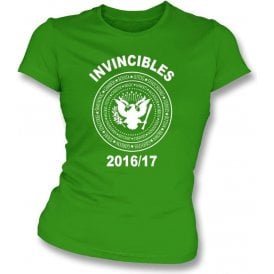 Celtic Invincibles 2016/17 (Ramones Style) Womens Slim Fit T-Shirt