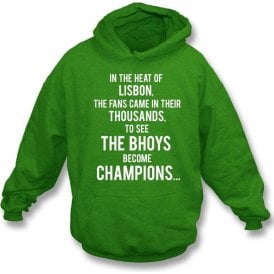 Celtic "Lisbon Lions" Chant Kids Hooded Sweatshirt