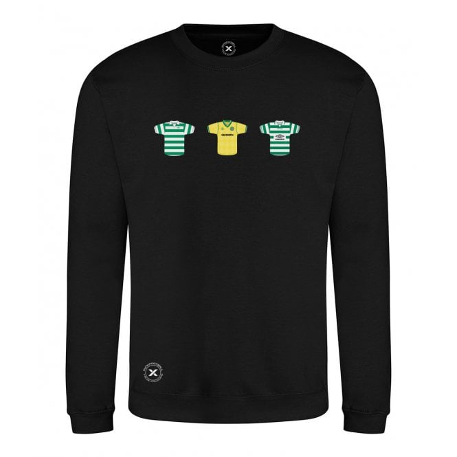 Celtic Retro Football Kits (True Colours Collab) Organic Sweatshirt