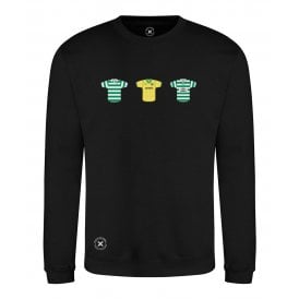 Celtic Retro Football Kits (True Colours Collab) Organic Sweatshirt
