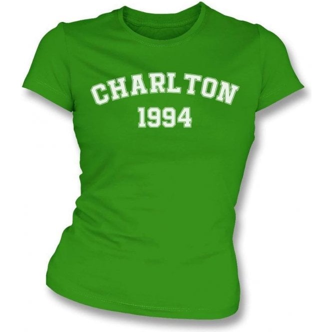 Charlton 1994 (Republic of Ireland) Womens Slim Fit T-Shirt