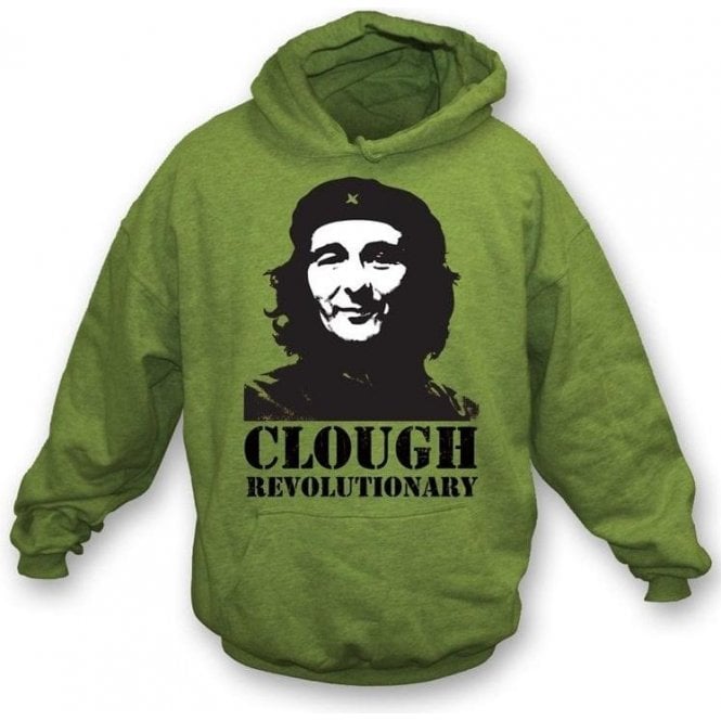 Che Clough Olive Green Hooded Sweatshirt