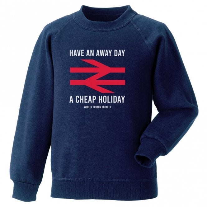 Cheap Away Day (The Jam Inspired) Organic Sweatshirt