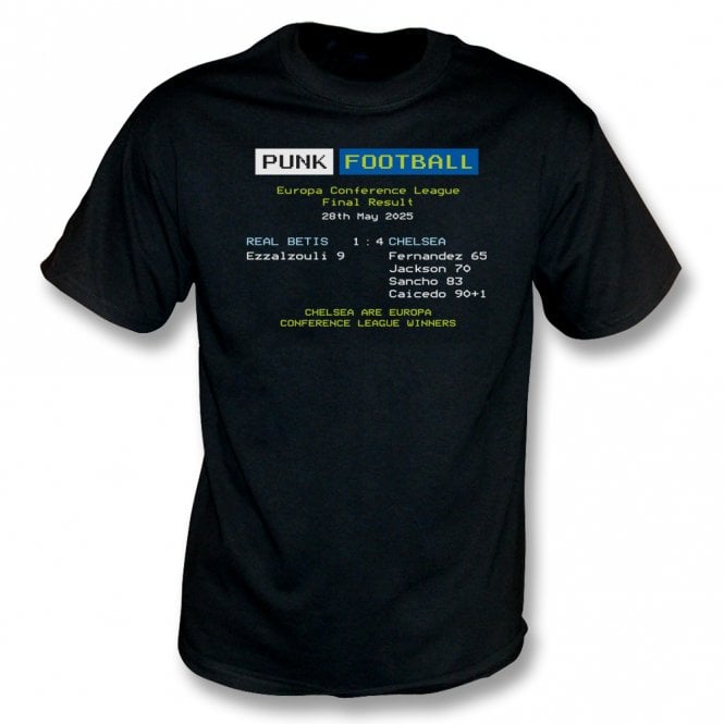 Chelsea 2025 Ceefax Organic T-Shirt