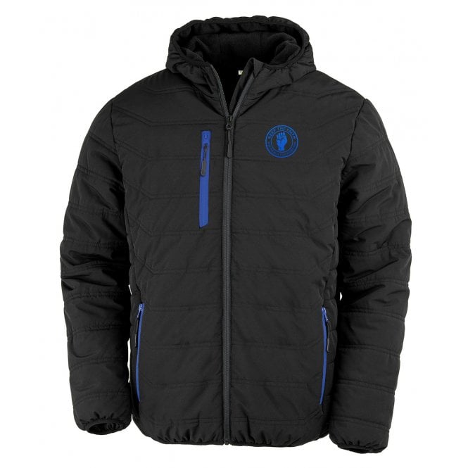 Chelsea Influenced Keep The Faith Embroidered Stadium Recycled Winter Jacket