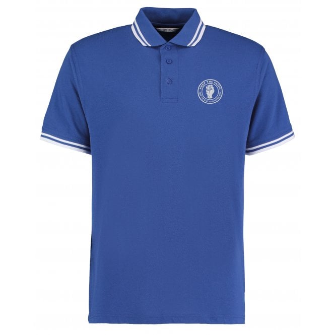 Chelsea Influenced Keep The Faith Embroidered Terrace Polo Shirt