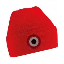Cheltenham Influenced Mod Target Embroidered Terrace Kids Beanie